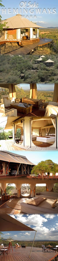 Safari Hotels in Masai Mara,Ol Seki Camp