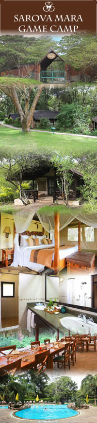 Safari Hotels in Masai Mara,Mara Sarova camp