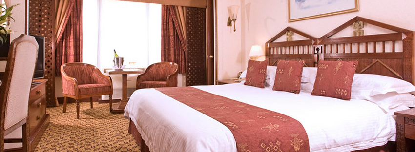 Serena Hotel luxury rooms