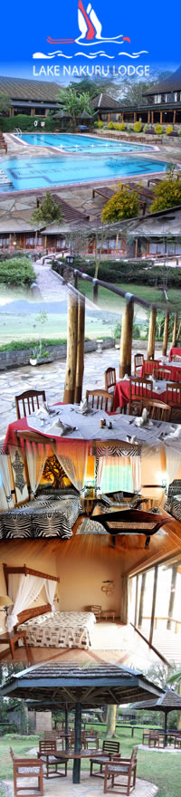Safari Hotels in Nakuru ,Lake Nakuru Lodge