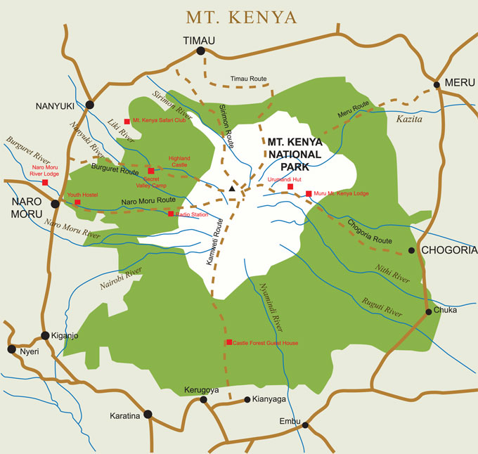 Mount Kenya Hiking Climbing Tour
