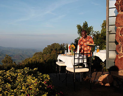 family accommodation at Bwindi