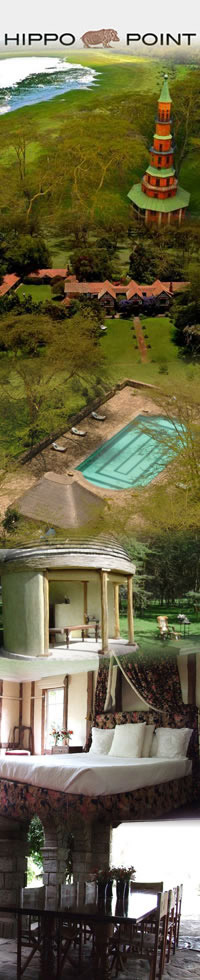 Hotels on Lake Naivasha, Hippo Point