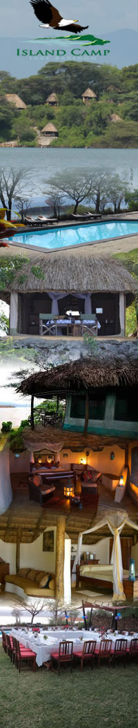 Safari Hotels on Lake Baringo, Island Camp