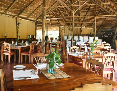 Mara Camp, Karen Blixen dinning