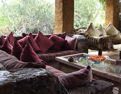 Ngong House family lounge area 