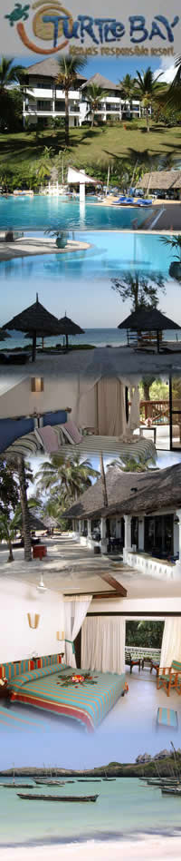 Beach Hotels in watamu ,Turtle bay beach club