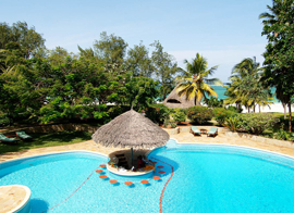  beach honeymoon and private houses in Mafia Island