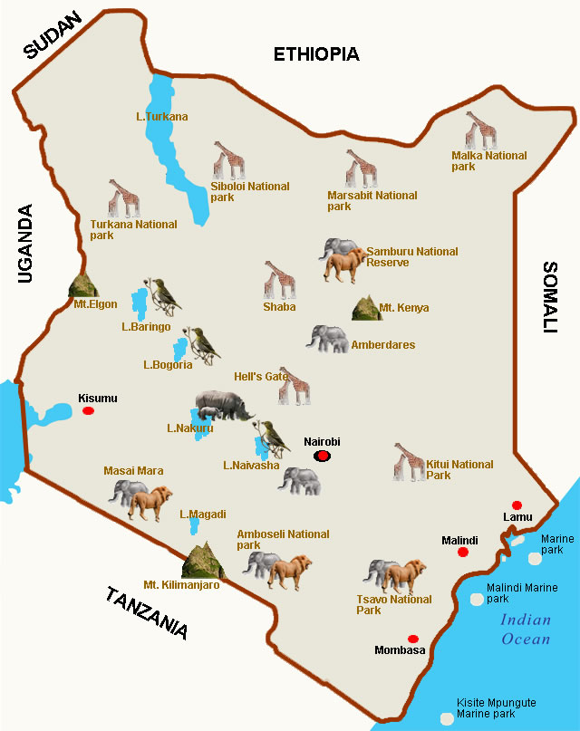  kenya camping holiday destinations