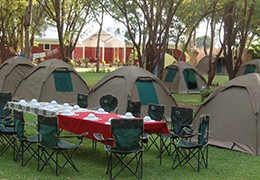 Camping at Lake Naivasha