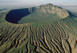 Hiking on Mount Longonot