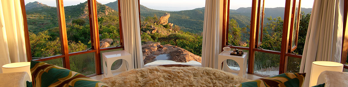 secluded holiday accommodations in Africa